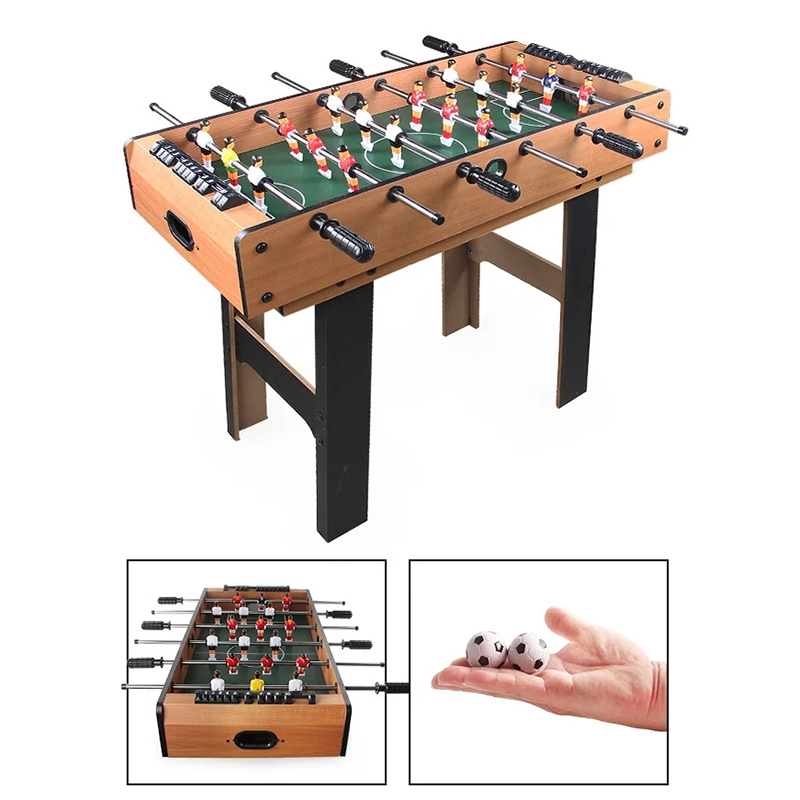 Meja Berbilang Permainan 4-dalam-1 dengan Foosball, Hoki Udara, Pingpong dan Kolam
