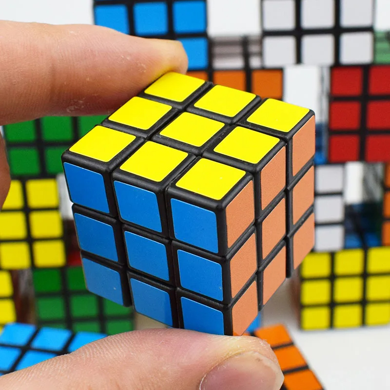 Kiub Kelajuan Magnet 3x3x3 Warna Berdaya Saing Pro