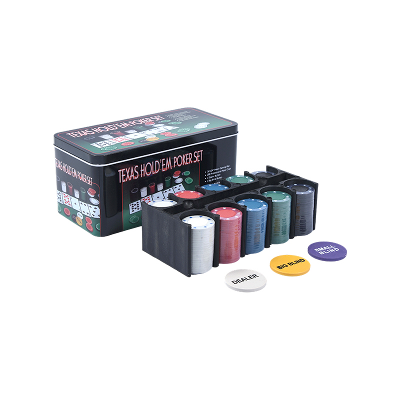 Set Poker 200-Cip Peralatan Gred Kasino