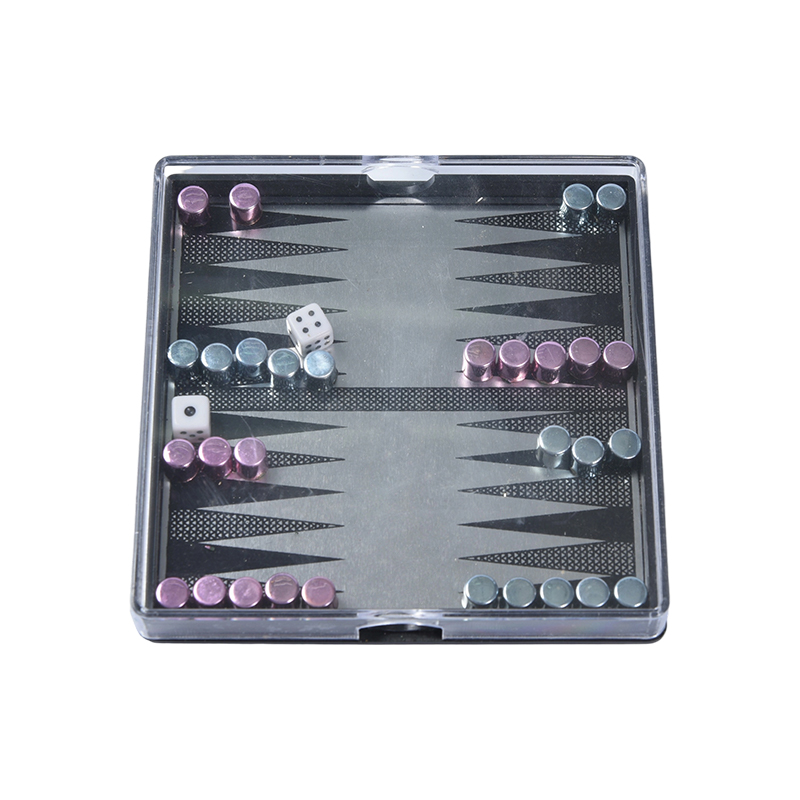 Set backgammon magnet mudah alih