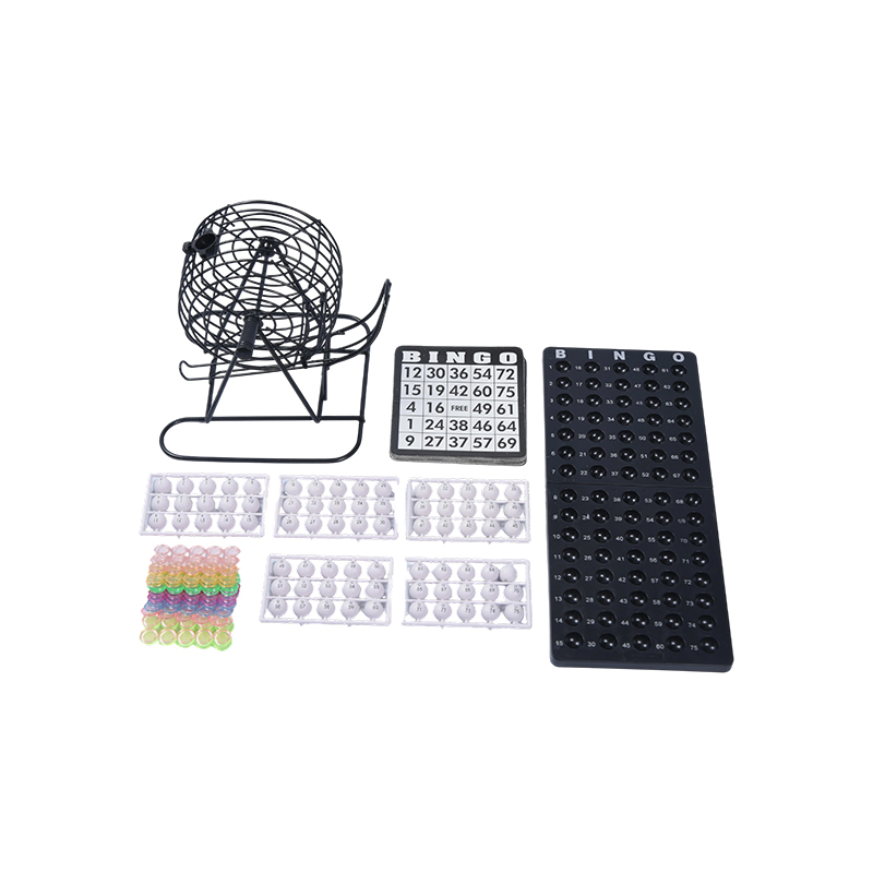 Set Bingo Amerika 75-Ball 8 inci