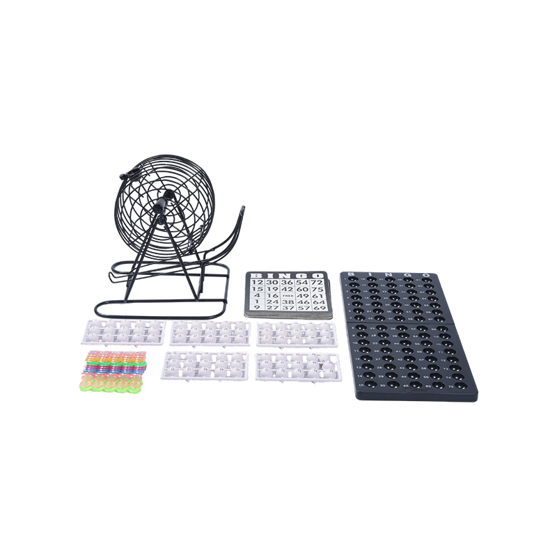 Set Bingo Amerika 75-Ball 8 inci