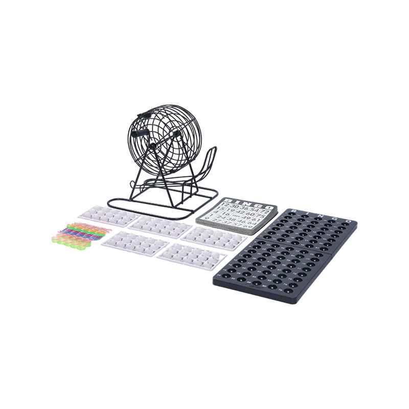 Set Bingo Amerika 75-Ball 8 inci