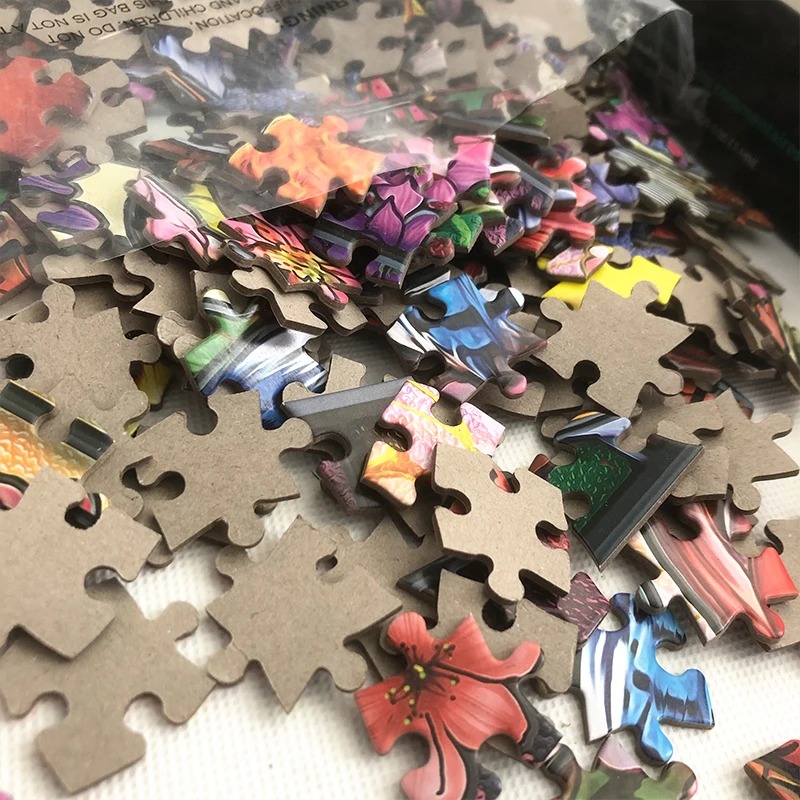 Set Teka-teki Pelbagai Warna - Koleksi Aksesori Jigsaw Klasik