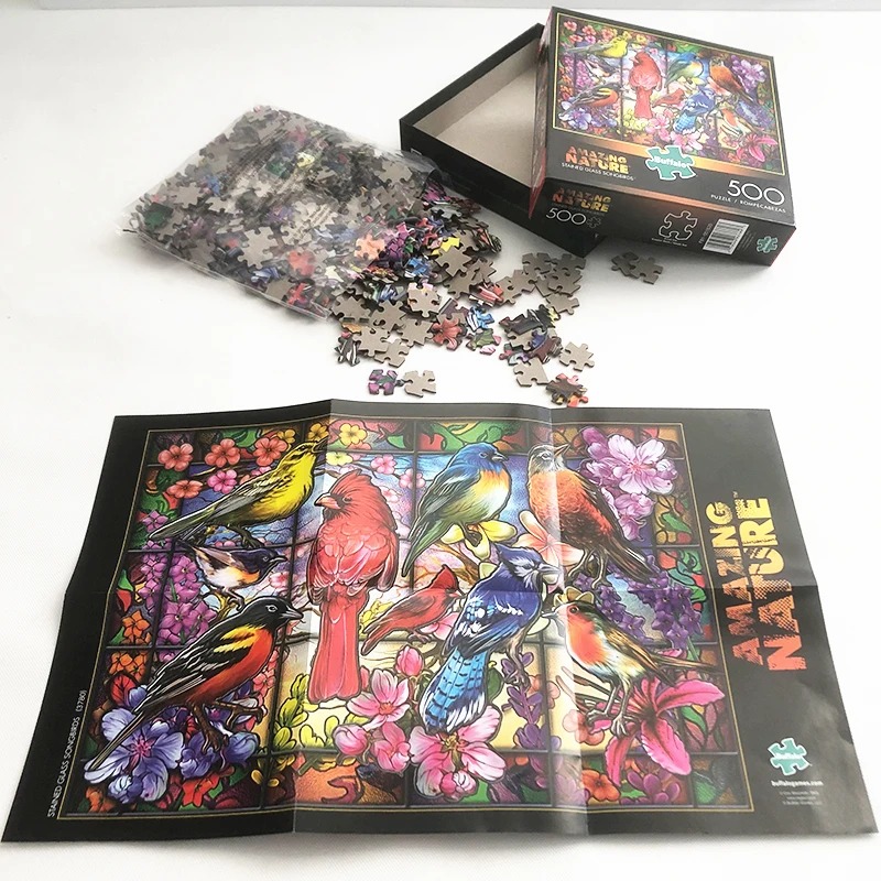 Set Teka-teki Pelbagai Warna - Koleksi Aksesori Jigsaw Klasik
