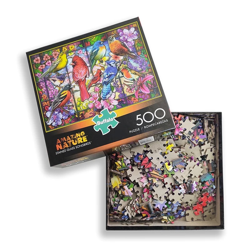 Set Teka-teki Pelbagai Warna - Koleksi Aksesori Jigsaw Klasik