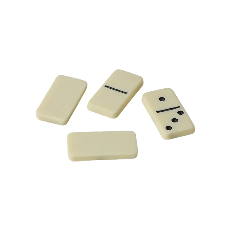 Set Domino Double-Six Tradisional dalam Kemasan Gading
