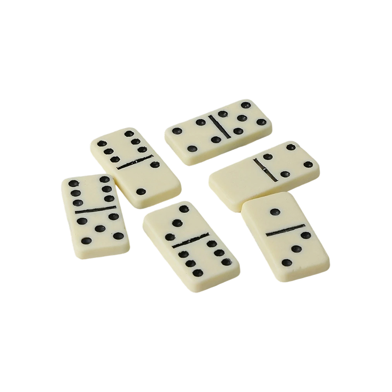 Set Domino Double-Six Tradisional dalam Kemasan Gading