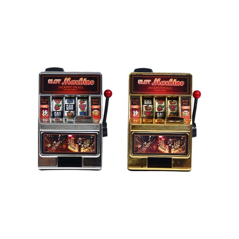 Mainan Mesin Slot Mini Klasik – Pek Dwi Perak & Emas