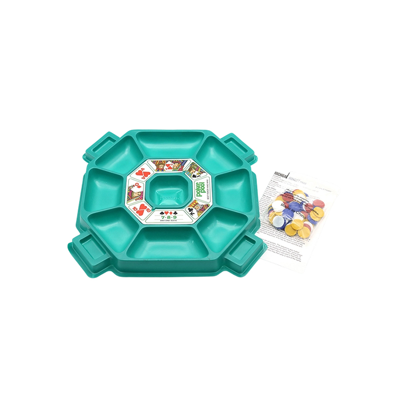 Dulang Cip Poker Klasik dan Set Token