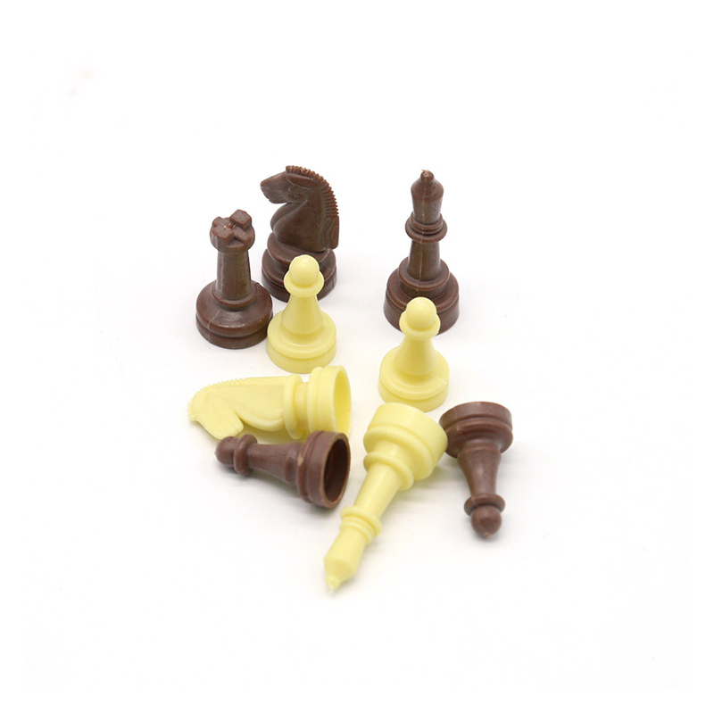 Set dam klasik 2-dalam-1, Catur & Tic-Tac-Toe Tin