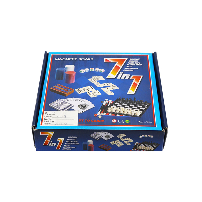 Set Berbilang Permainan Klasik - Kombo Catur, Domino, Poker & Dam