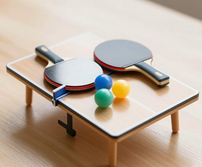 Panduan Saiz Meja Ping-Pong Atas Meja dan Bahan